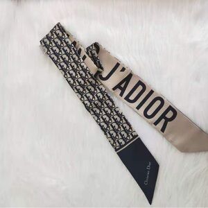 Dior Twilly Oblique Silk Mitzah Scarf